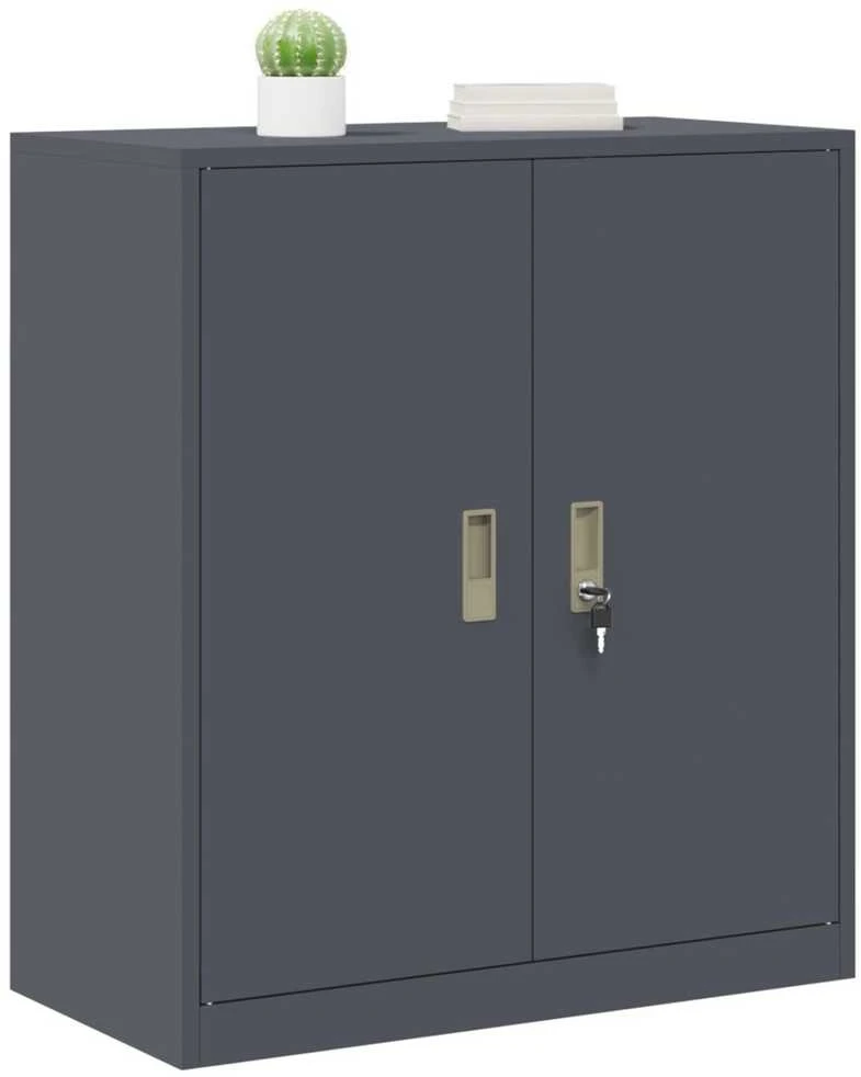 Oppbevaringsskap Antracitas 80 x 40 x 90 cm Plienas