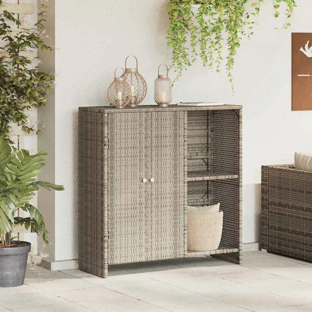 Oppbevaringsskap Šviesiai pilka 100 x 36 x 102 cm Ratanas