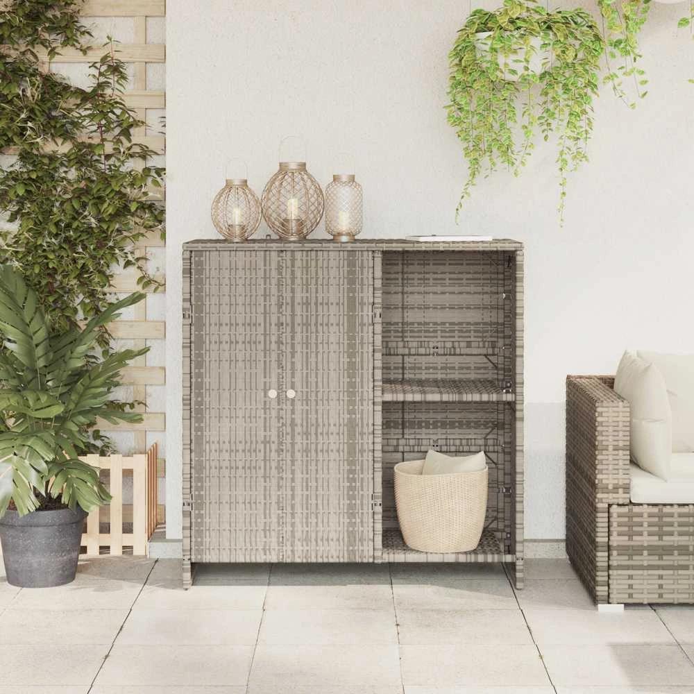 Oppbevaringsskap Šviesiai pilka 100 x 36 x 102 cm Ratanas
