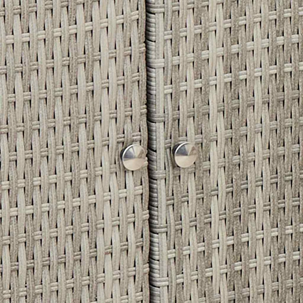 Oppbevaringsskap Šviesiai pilka 100 x 36 x 102 cm Ratanas