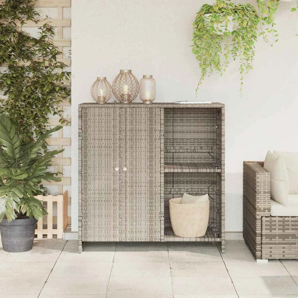 Oppbevaringsskap Šviesiai pilka 100 x 36 x 102 cm Ratanas