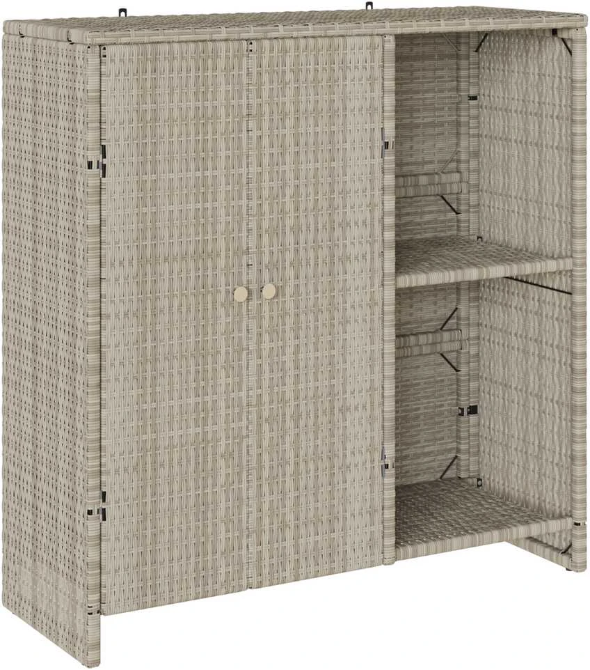 Oppbevaringsskap Šviesiai pilka 100 x 36 x 102 cm Ratanas
