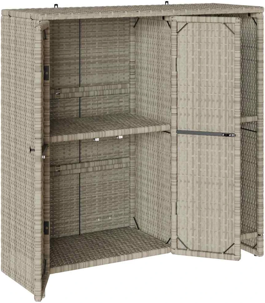 Oppbevaringsskap Šviesiai pilka 100 x 36 x 102 cm Ratanas