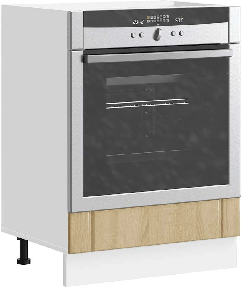 Orkaitės spintelė "Lucca" Sonoma Oak Engineered Wood