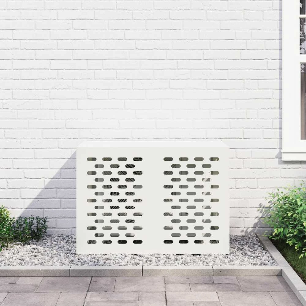 Kondicionierių uždangalas Balta 100 x 50 x 70 cm Plienas