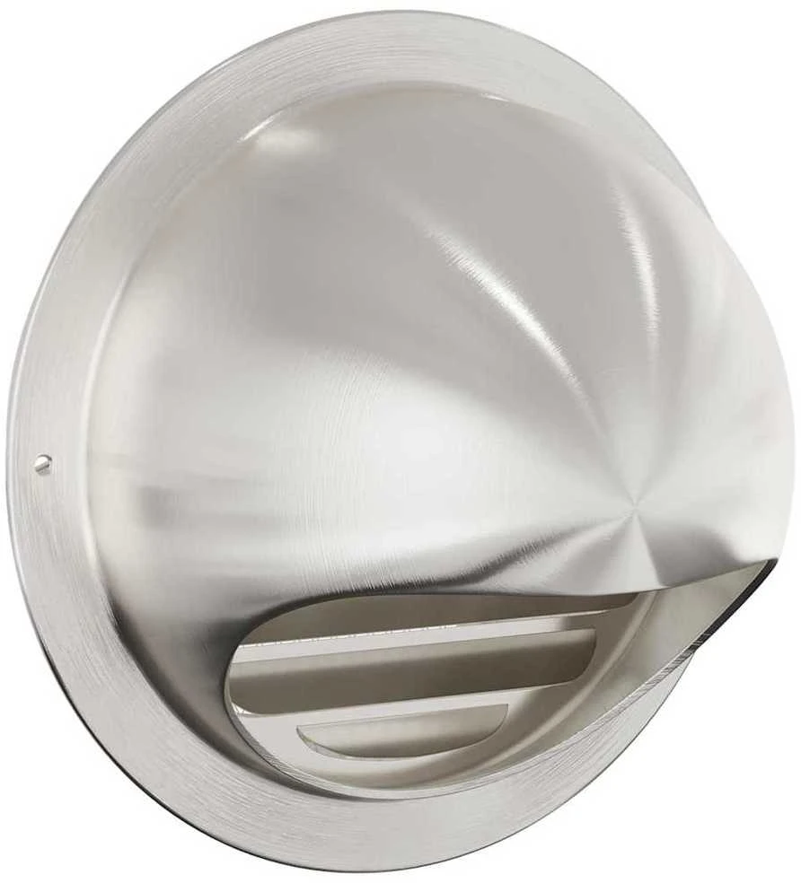 Oro ventiliacijos dangčiai 2 vnt. Sidabrinė 150 mm