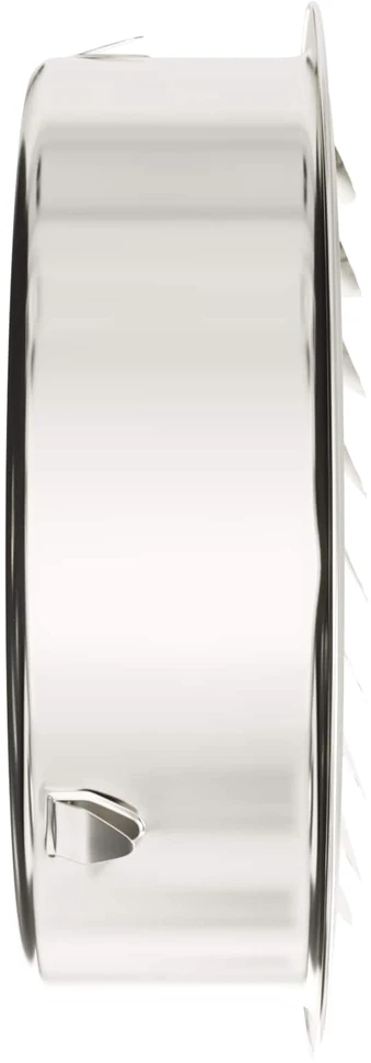 Oro ventiliacijos dangčiai 4 vnt. Sidabro 150 mm