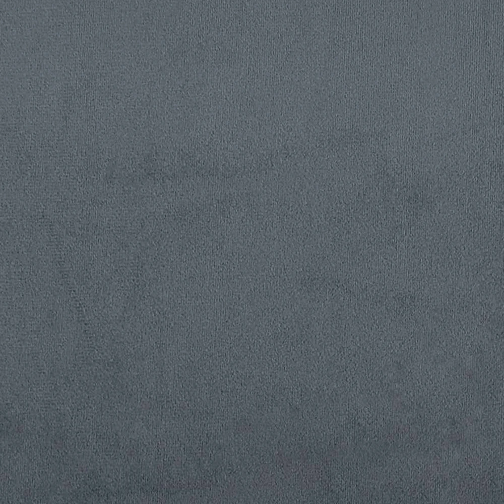 Osmanų lova su čiužiniais Tamsiai pilka 140x200cm Velvet