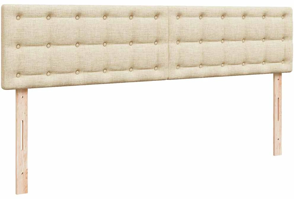 Osmanų lova su čiužinio kremu 200x200 cm audiniu