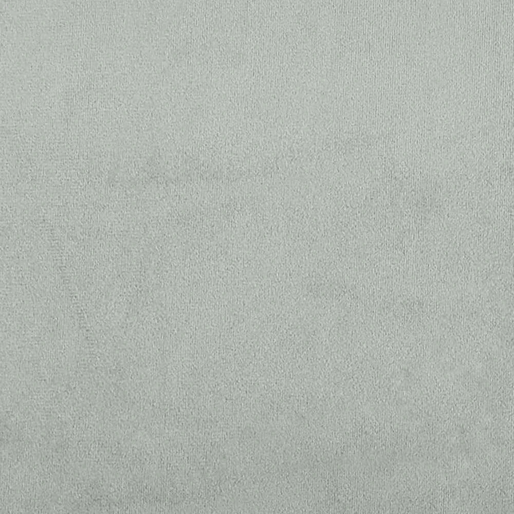Osmanų lovos rėmas su čiužiniais, pilkas, 160x200cm, aksomas
