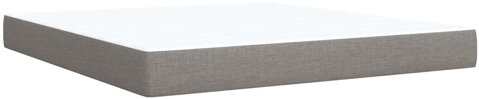 Otmana lova su matracsu ir LED Taupe 180 x 200 cm Audinys