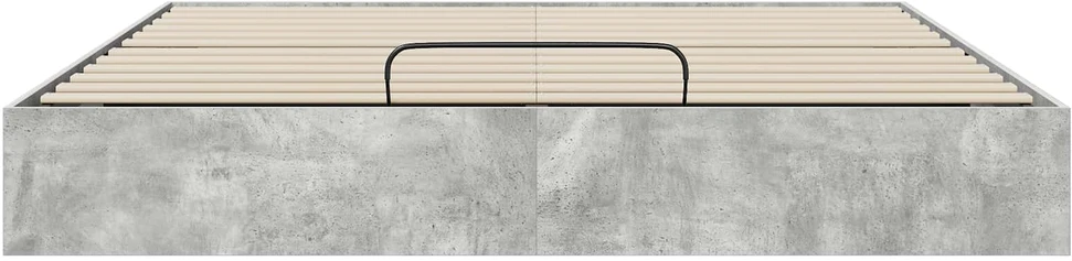 Lova Otomano lovos rėmas Betoninė 180 x 200 cm Dirbtinė mediena