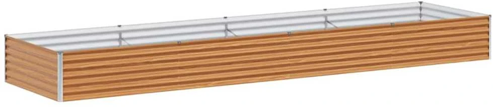 Paaukštinta sodo lova Šviesiai rudas 390 x 100 x 36 cm
