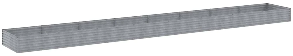 Aukštas sodo lovelis, 770x100x36cm, Corten plienas