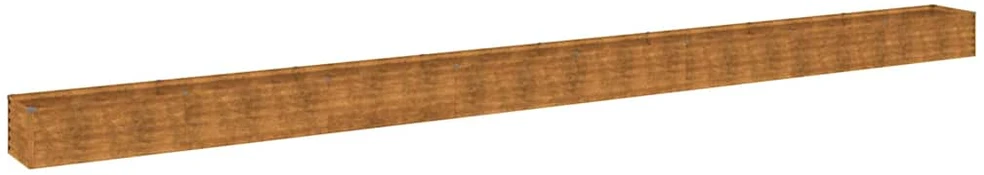 Aukštas sodo lovelis, 770x50x36cm, Corten plienas