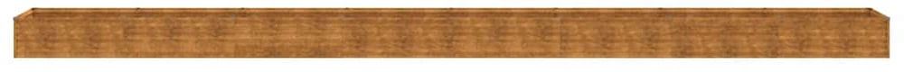 Aukštas sodo lovelis, 770x50x36cm, Corten plienas
