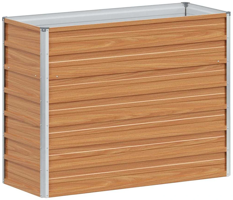 Paaukštinta sodo lova Šviesiai rudas 100 x 40 x 77 cm