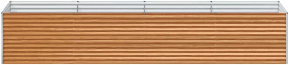 Paaukštinta sodo lova Šviesiai rudas 390 x 100 x 68 cm