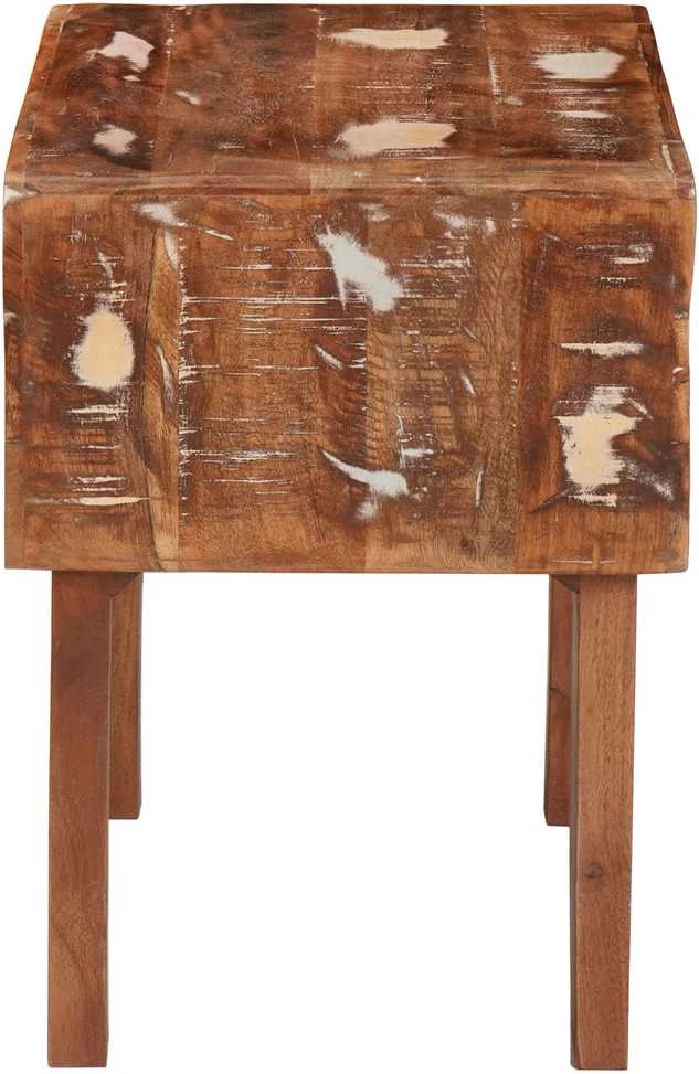 Žurnalinis staliukas Ruda 40 x 32 x 46 cm Kietas atkurtas medis