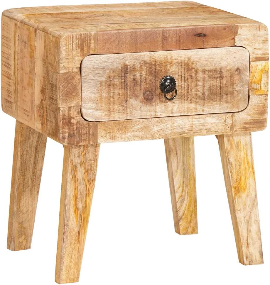 Žurnalinis staliukas Ruda 40 x 32 x 46 cm Kietas mango medis