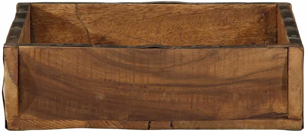 Padėklas Ruda 29 x 31 x 10 cm Kietas atkurtas medis