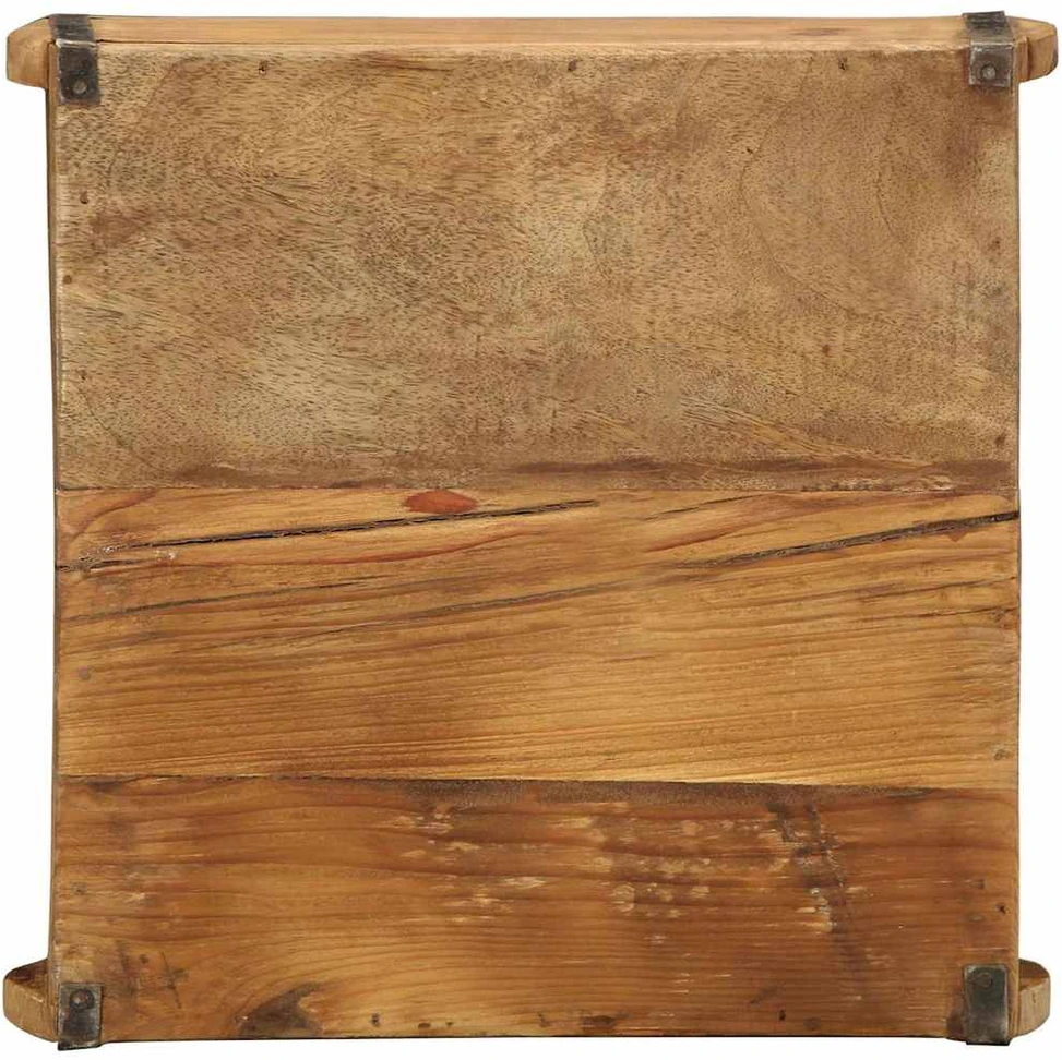 Padėklas Ruda 29 x 31 x 10 cm Kietas atkurtas medis