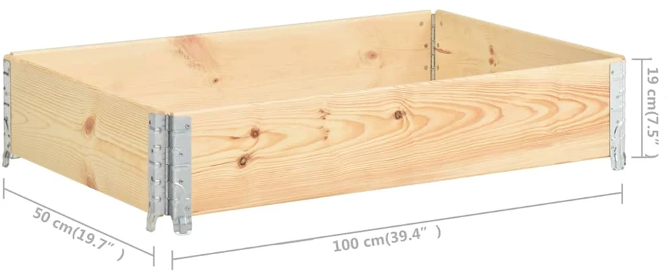 Padėklo apvadas, 50x100cm, pušies medienos masyvas