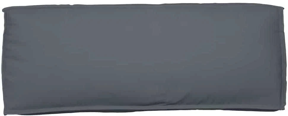 Pagalvėlė Oksfordo audinys Antracitas 120 x 40 x 12 cm