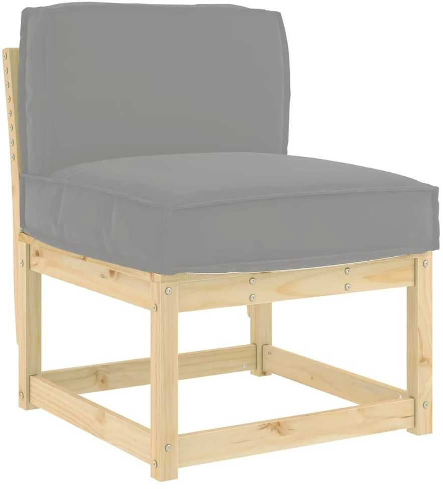 Pagalvėlė Pilka 60 x 40 x 12 cm Oksfordo audinys