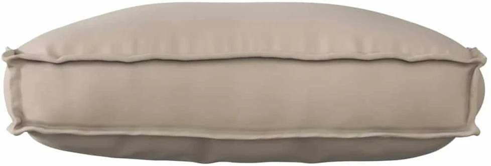 Pagalvėlė Oksfordo audinys Taupe 70 x 40 x 12 cm