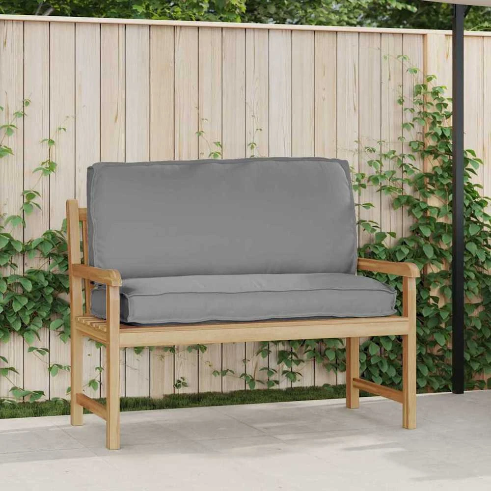 Pagalvėlė Oksfordo audinys Pilka 120 x 50 x 12 cm