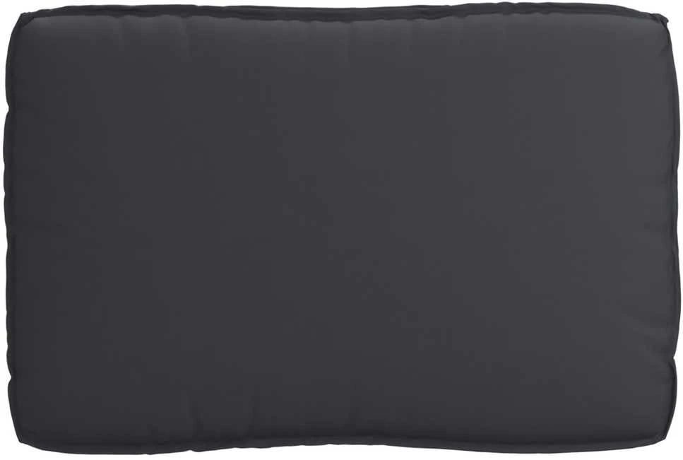 Pagalvėlė Oksfordo audinys Juoda 120 x 80 x 12 cm