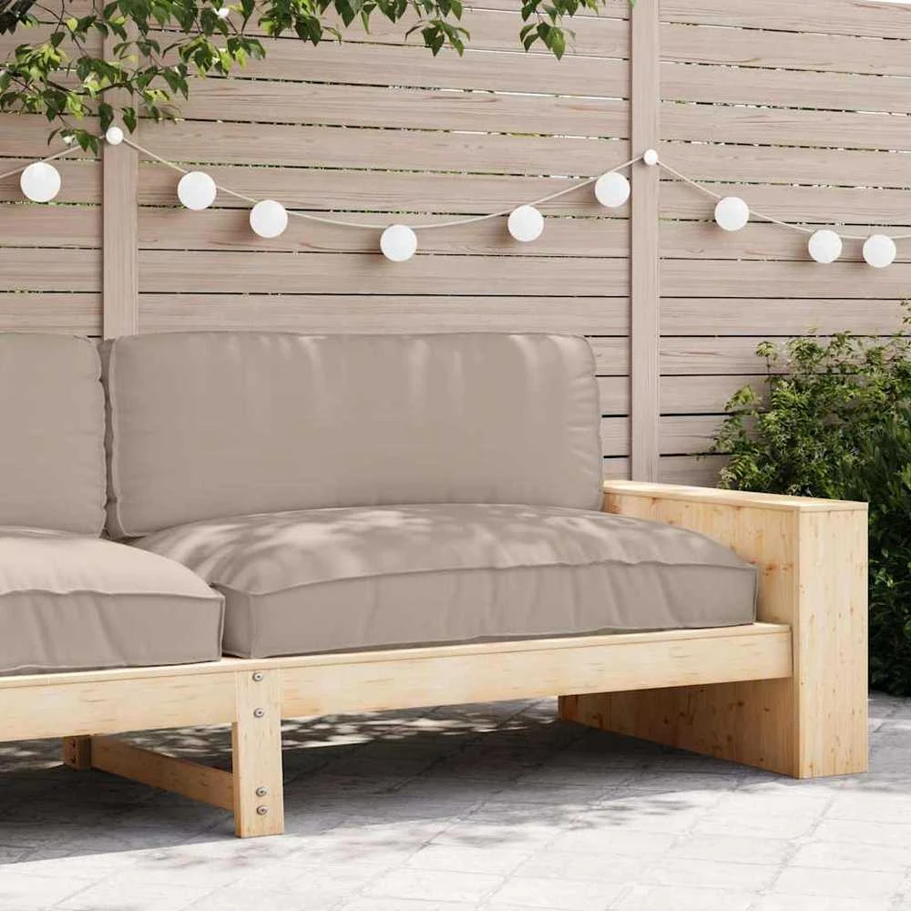 Pagalvėlė Oksfordo audinys Taupe 120 x 80 x 12 cm