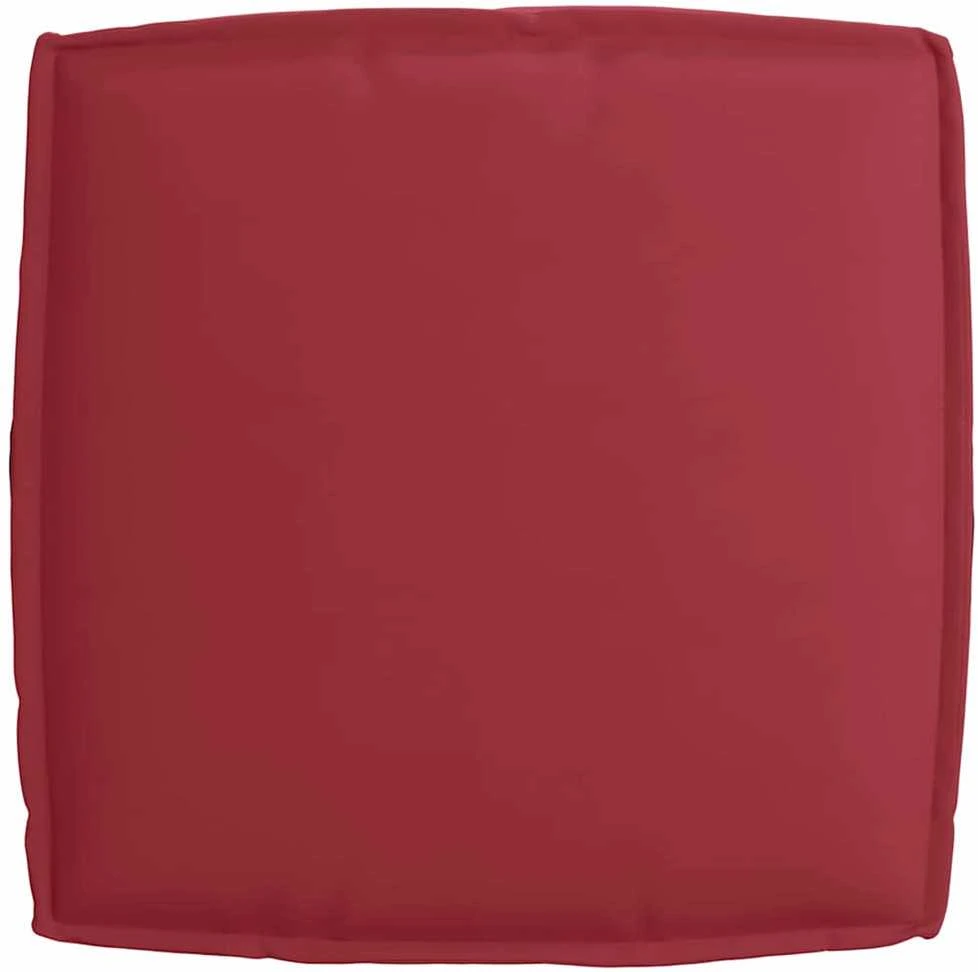 Pagalvėlė Vyno raudona 60 x 60 x 12 cm Oksfordo audinys