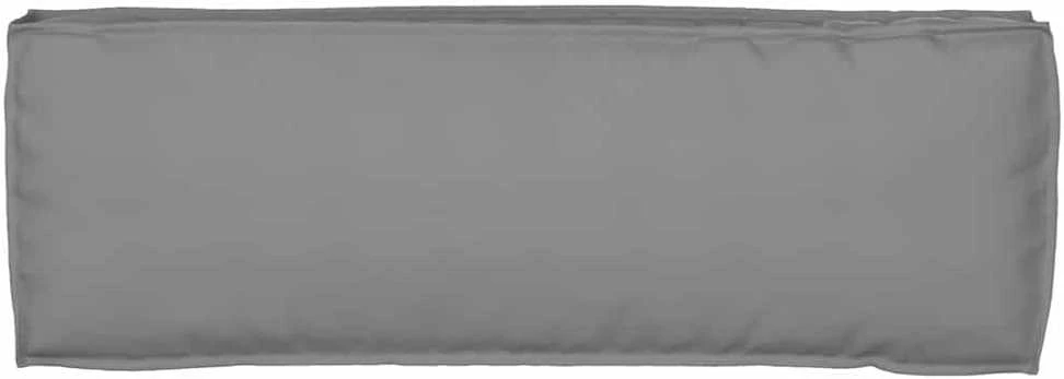 Pagalvėlė Oksfordo audinys Pilka 120 x 40 x 8 cm