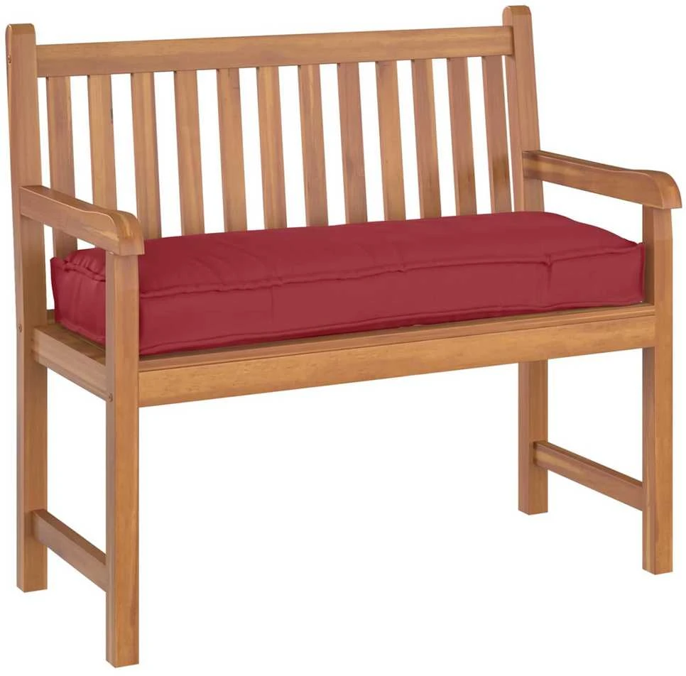 Pagalvėlė Vyno raudona 110 x 40 x 8 cm Oksfordo audinys