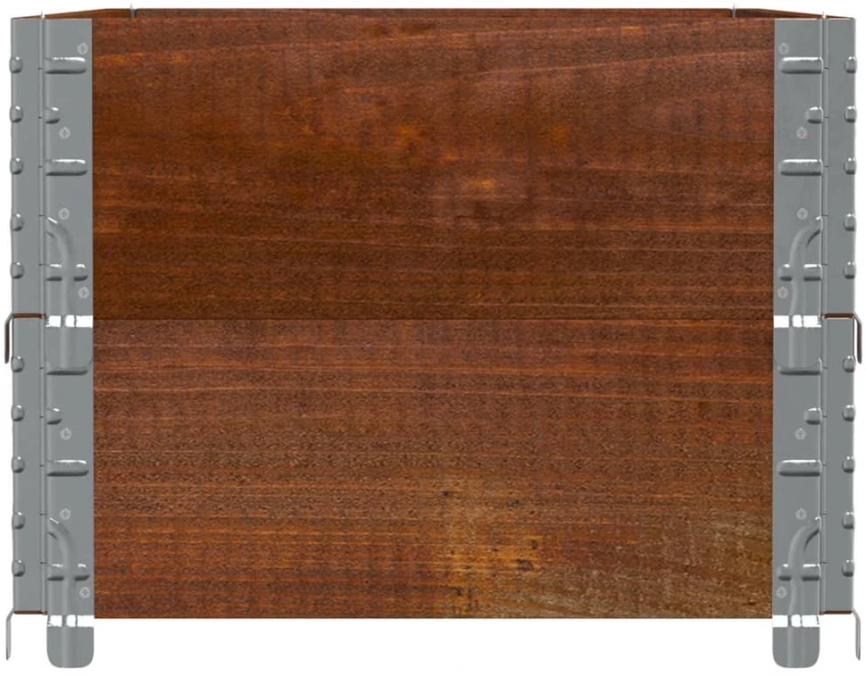 Padėklų apvadai, 2vnt., rudi, 100x50cm, pušies medienos masyvas