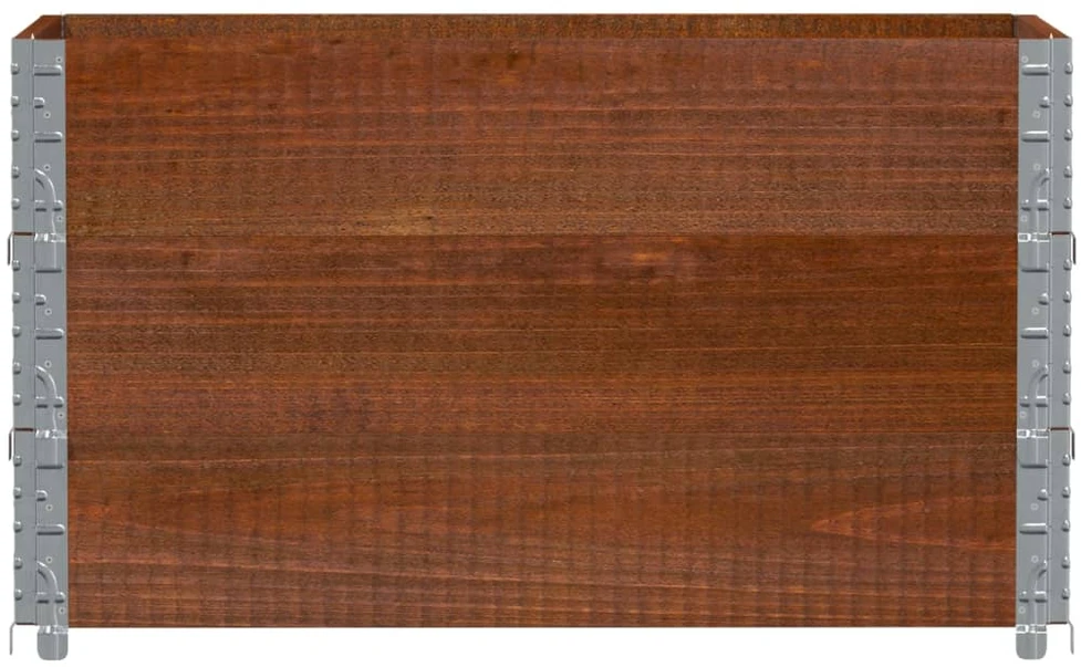 Padėklų apvadai, 3vnt., rudi, 100x50cm, pušies medienos masyvas