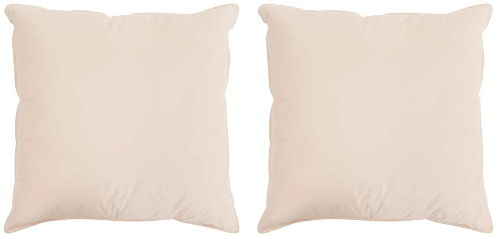 Pagalvė 2 vnt. 50 x 50 cm Visoms sezonams Kapokų pluoštas