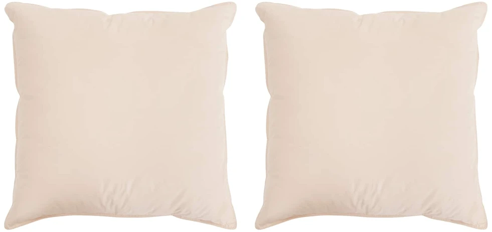 Pagalvė 2 vnt. 50 x 50 cm Visoms sezonams Kapokų pluoštas