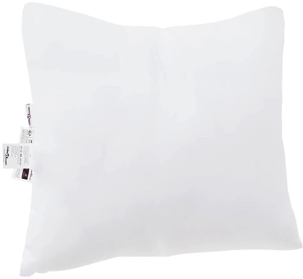 Pagalvė 2 vnt. 80 x 80 x 20 cm Poliesteris Balta
