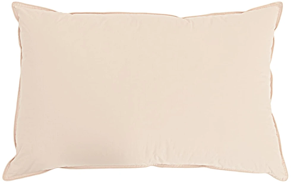 Pagalvė 60 x 70 cm Visoms sezonams Kapokų pluoštas Smėlio