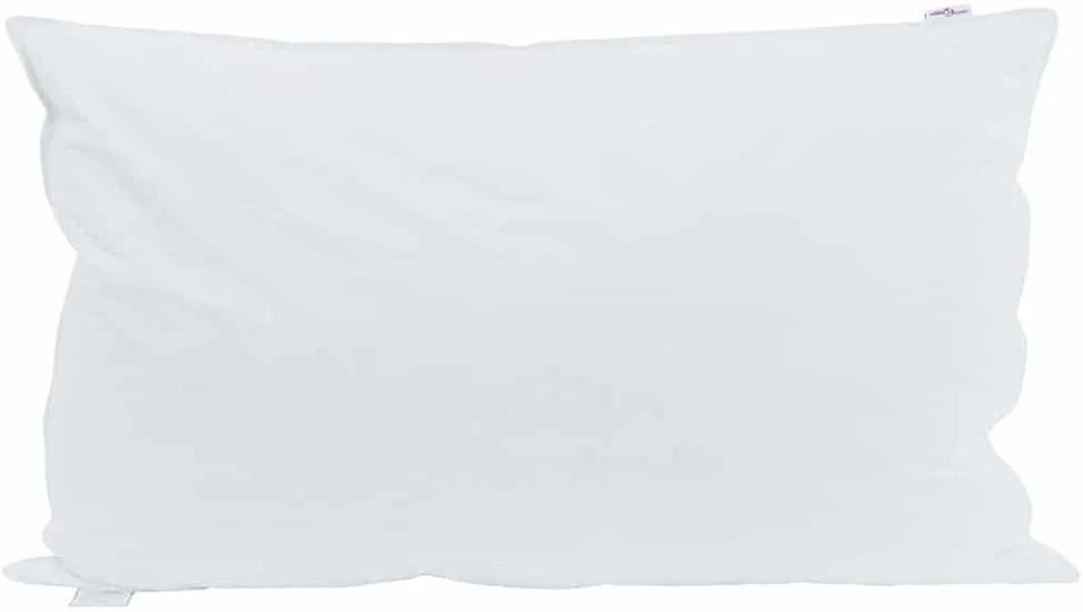 Pagalvė su pagalve Balta 40 x 80 cm Plunksna