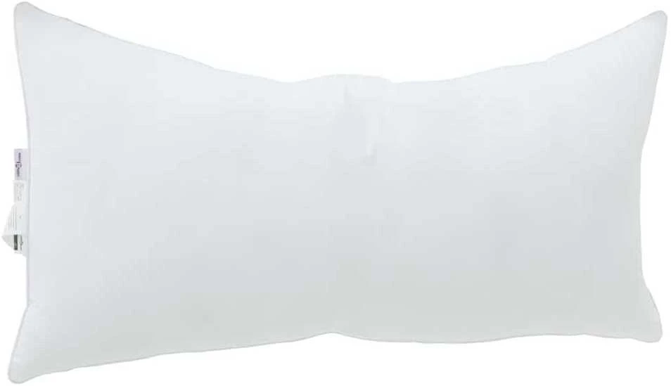 Pagalvė 80 x 42 x 20 cm Poliesteris Balta