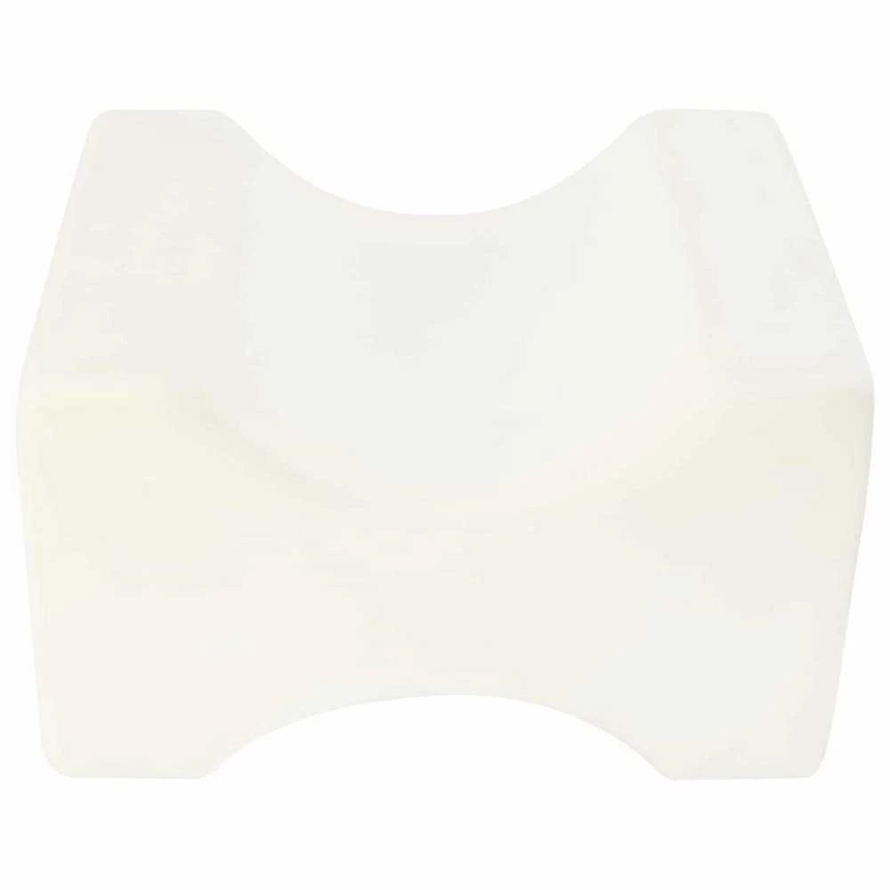 Knee Pillow Baltas Atminties putplastis ir poliesteris