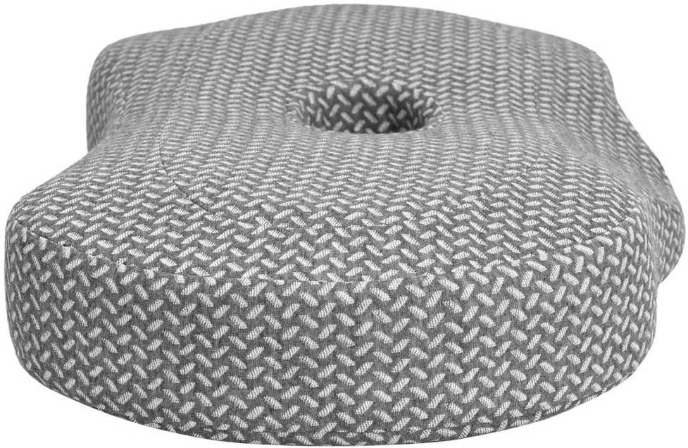 Kaklo pagalvė Pilka Atminties putos 53 x 34,5 x 10,5 cm