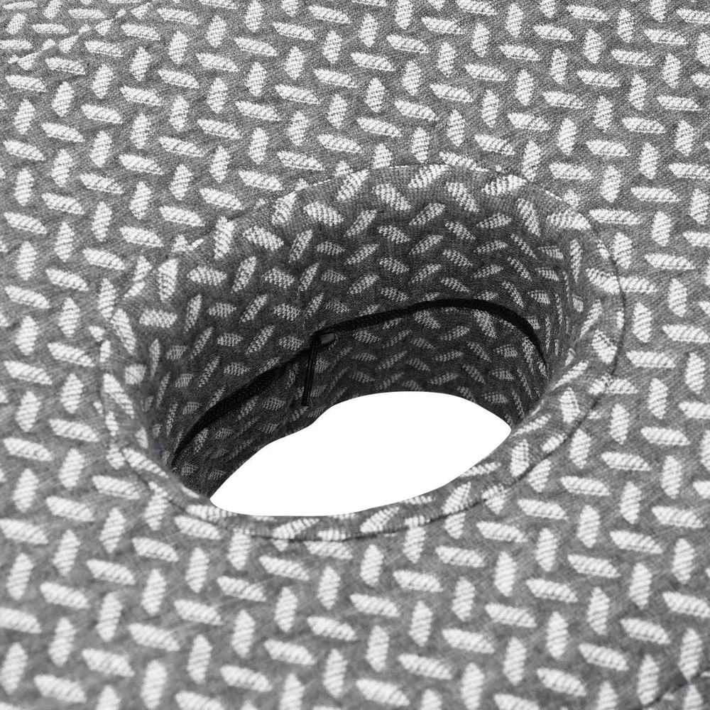 Kaklo pagalvė Pilka Atminties putos 53 x 34,5 x 10,5 cm