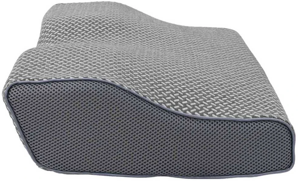 Kaklo pagalvė Pilka Atminties putos 59 x 34 x 12 cm