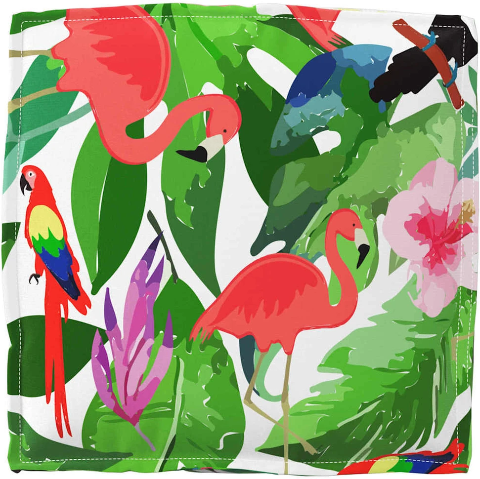 Pagalvėlė 2 vnt. Oksfordo audinys Įvairiaspalvis 40 x 40 x 8 cm