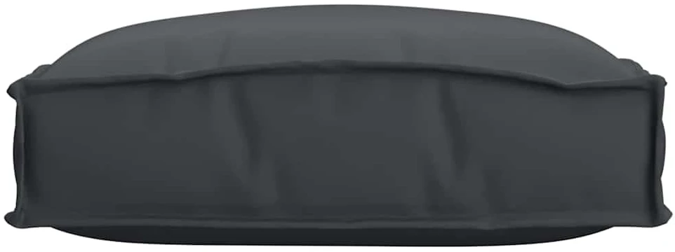 Pagalvėlė 2 vnt. Oksfordo audinys Juoda 40 x 40 x 8 cm